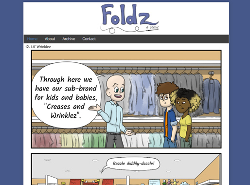 Foldz Comic